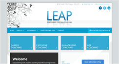 Desktop Screenshot of leapcoaching.ie